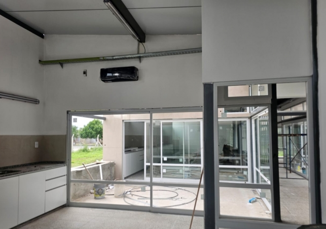 Así luce el progreso de la obra de construcción