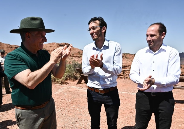 El Gobernador participó del 33° aniversario del Parque Nacional Sierra de Las Quijadas
