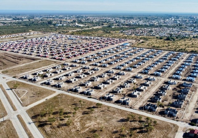 Las viviendas están ubicadas en el sur de la ciudad de San Luis