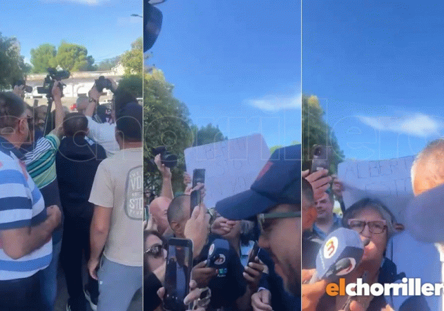 POCA Y VIOLENTA LA COMPAÑÍA DE ALBERTO RODRÍGUEZ SAÁ AGREDIERON A LOS PERIODISTAS GASTÓN VILA CALDERÓN Y EMANUEL MORENO