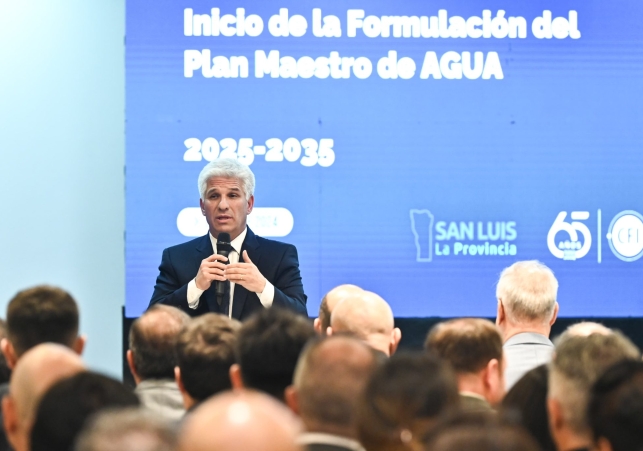 Presentaron el inicio de la formulación de los planes maestros de agua y energía