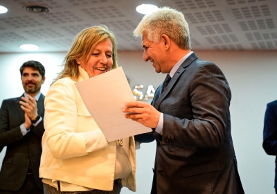 ASUMIÓ ADELAIDA MUÑIZ COMO SECRETARIA DE DEPORTES