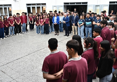 Alumnos de la Escuela ‘Mauricio P