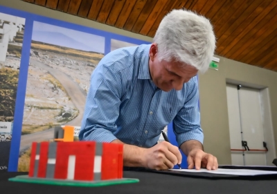EL GOBERNADOR ANUNCIÓ LA CONSTRUCCIÓN DE 329 VIVIENDAS SOCIALES EN SAN LUIS
