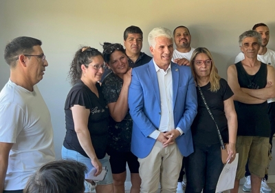 El Gobernador les garantizó a los vecinos de Tilisarao la construcción de sus viviendas