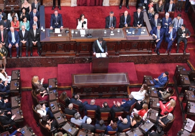 El Gobernador participó del inicio de sesiones en el Congreso Nacional y apoyó la iniciativa de la reforma judicial