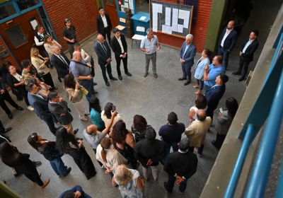 El Gobernador supervisó las tareas de mantenimiento que se realizan en San Luis y Villa Mercedes