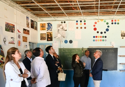 El Gobierno refacciona una de las escuelas más emblemáticas de Santa Rosa