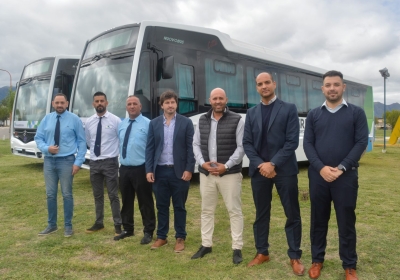 La Punta estrena flota de colectivos cero kilómetros
