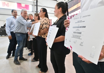 La sede de la UPrO en San Martín fue escenario del egreso de más de 20 estudiantes