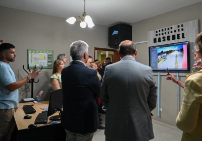 NASCHEL PRESENTÓ SU NUEVA SALA DE MONITOREO QUE REFUERZA LA SEGURIDAD EN EL PUEBLO