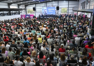 Poggi a los emprendedores “Ustedes son el ejemplo positivo dentro de la sociedad”