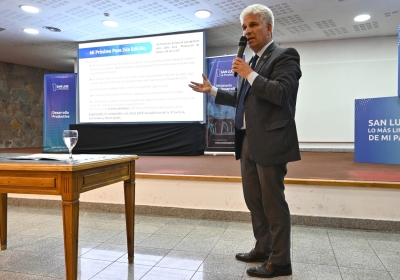 Poggi presentó la segunda edición de ‘Mi Próximo Paso’ y el programa ‘Mi Primer Emprendimiento’