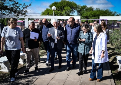 Poggi visitó el Hospital ‘Dr