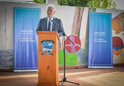 Poggi “Estoy convencido de que la educación está en el centro de nuestras políticas públicas”