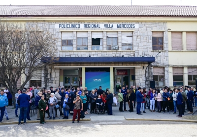 Policlínico Regional “El jueves que viene empezamos la reconstrucción de todo el primer piso”
