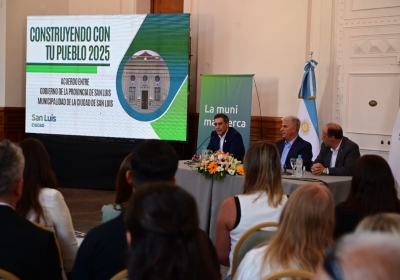 San Luis capital se sumó a la segunda edición del acuerdo ‘Construyendo con Tu Pueblo’
