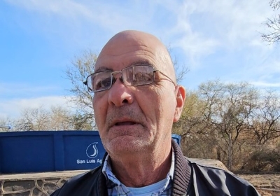 “Hace más de un año que no teníamos agua”